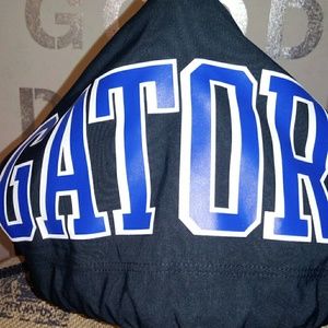 PINK collegiate windbreaker pullover FL Gators